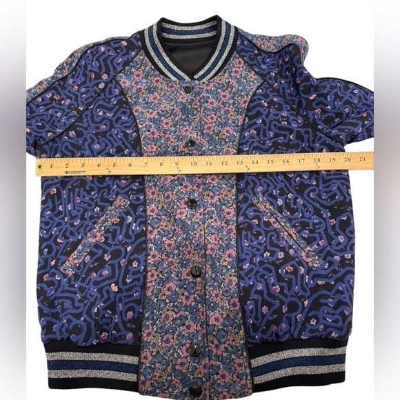 COACH X KEITH HARING Reversible Satin Collectible Bomber Jacket NWT - Picture 11 of 12